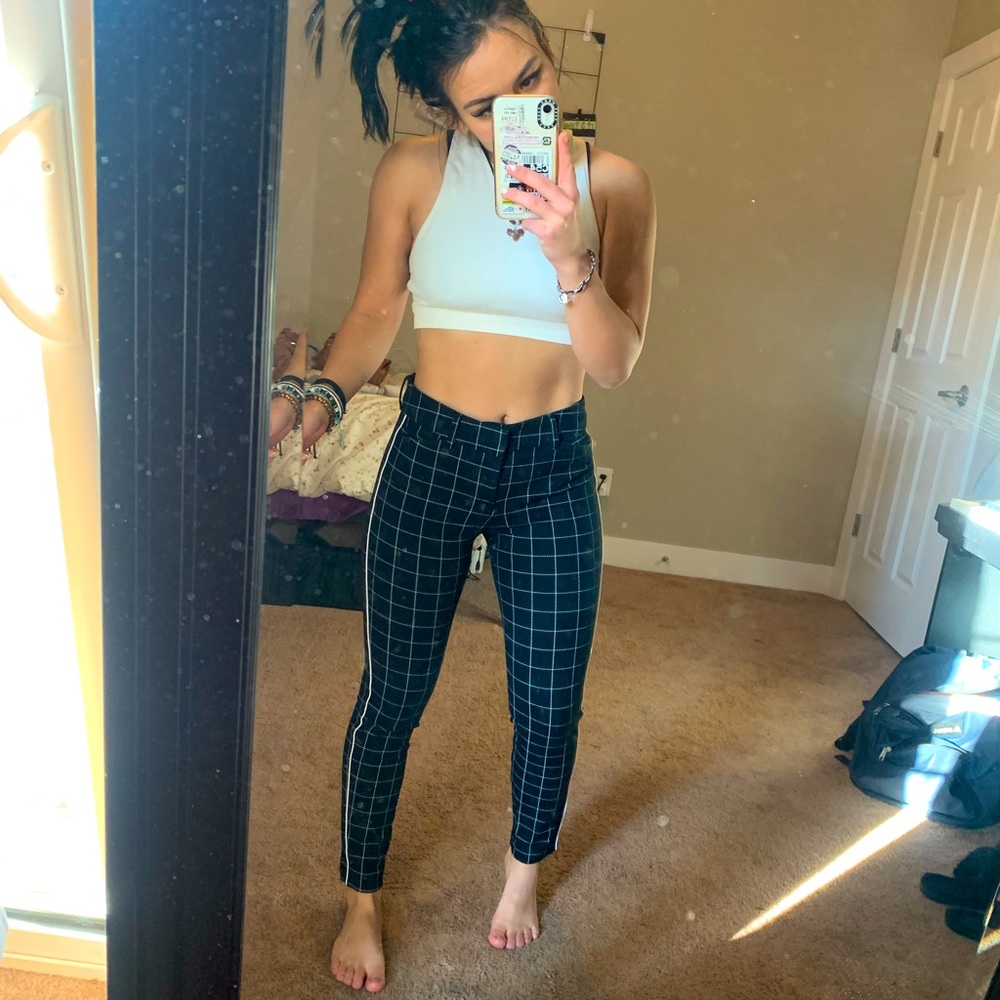 Plaid pants